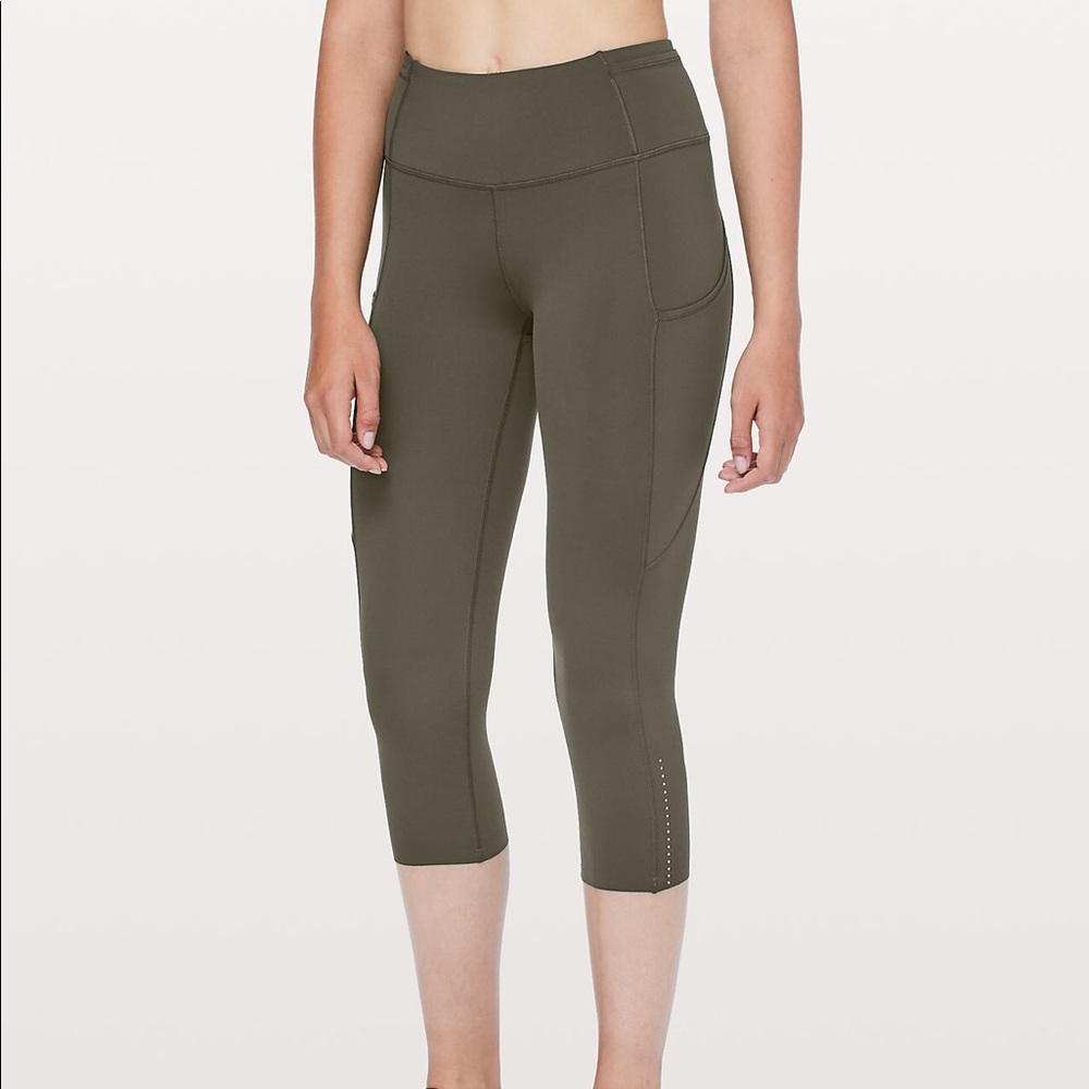 Lululemon Fast and Free Crop